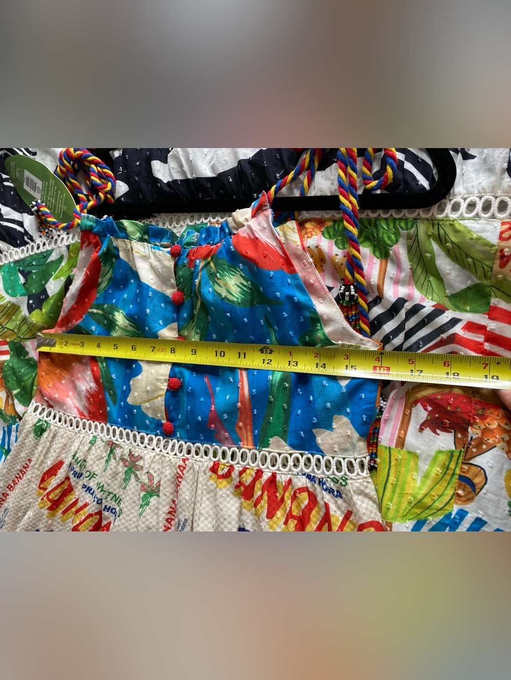 Bohemian Multi-Color Tiered Maxi Dress - Picture 11 of 16